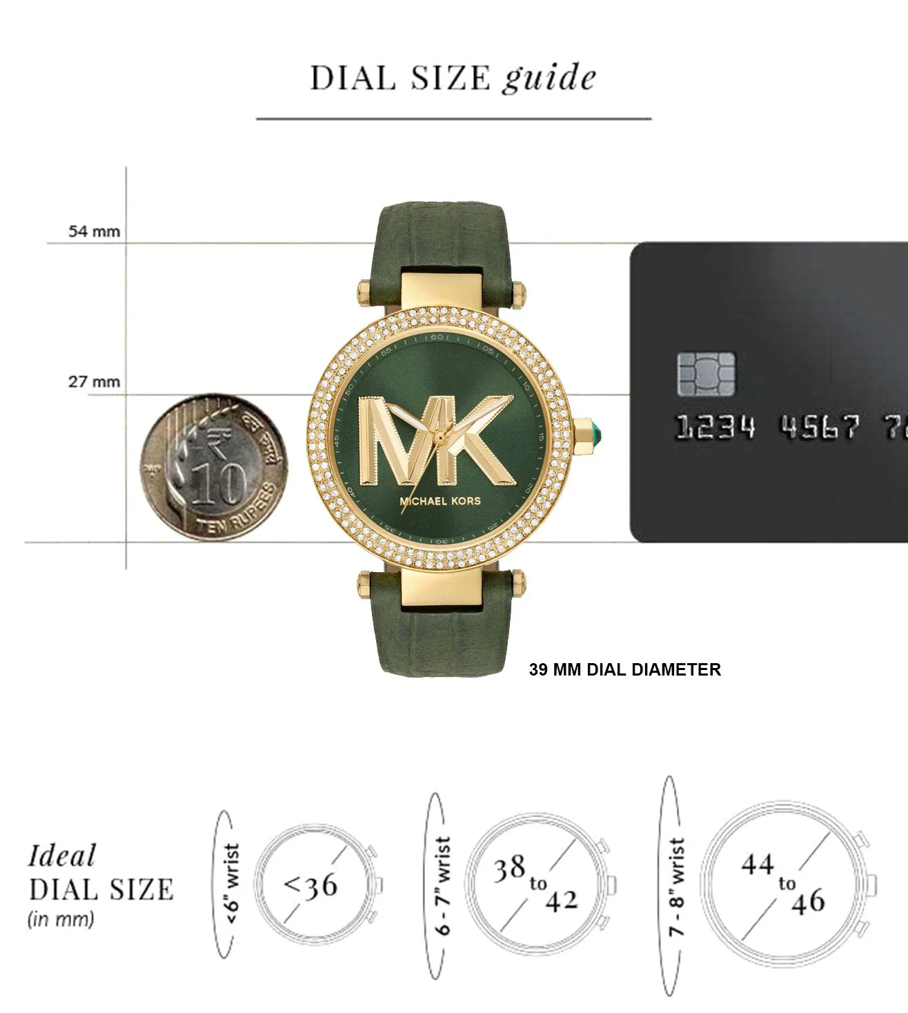 MK4724 | MICHAEL KORS Parker Analog Watch for Women - Image 9