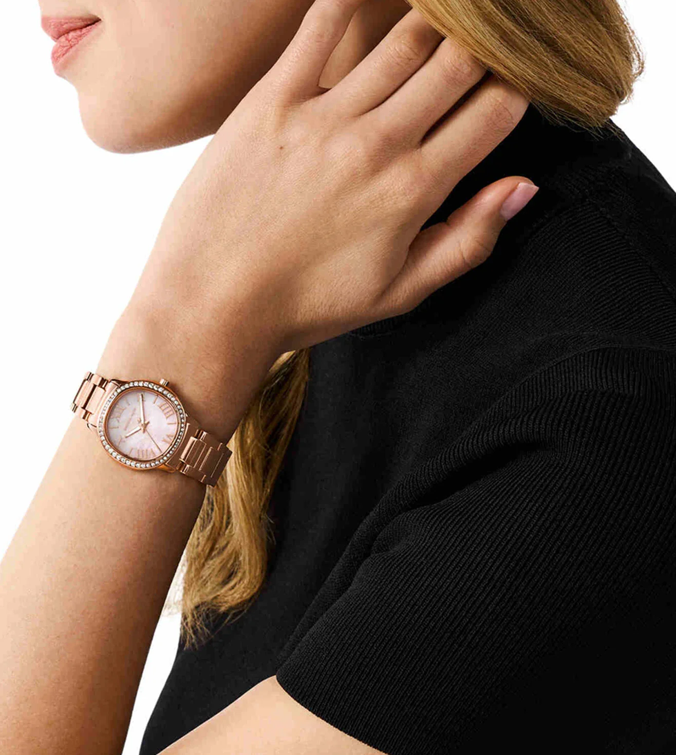 MK4823 Michael Kors | Sage Pink Dial Analog Watch for Women - Image 5