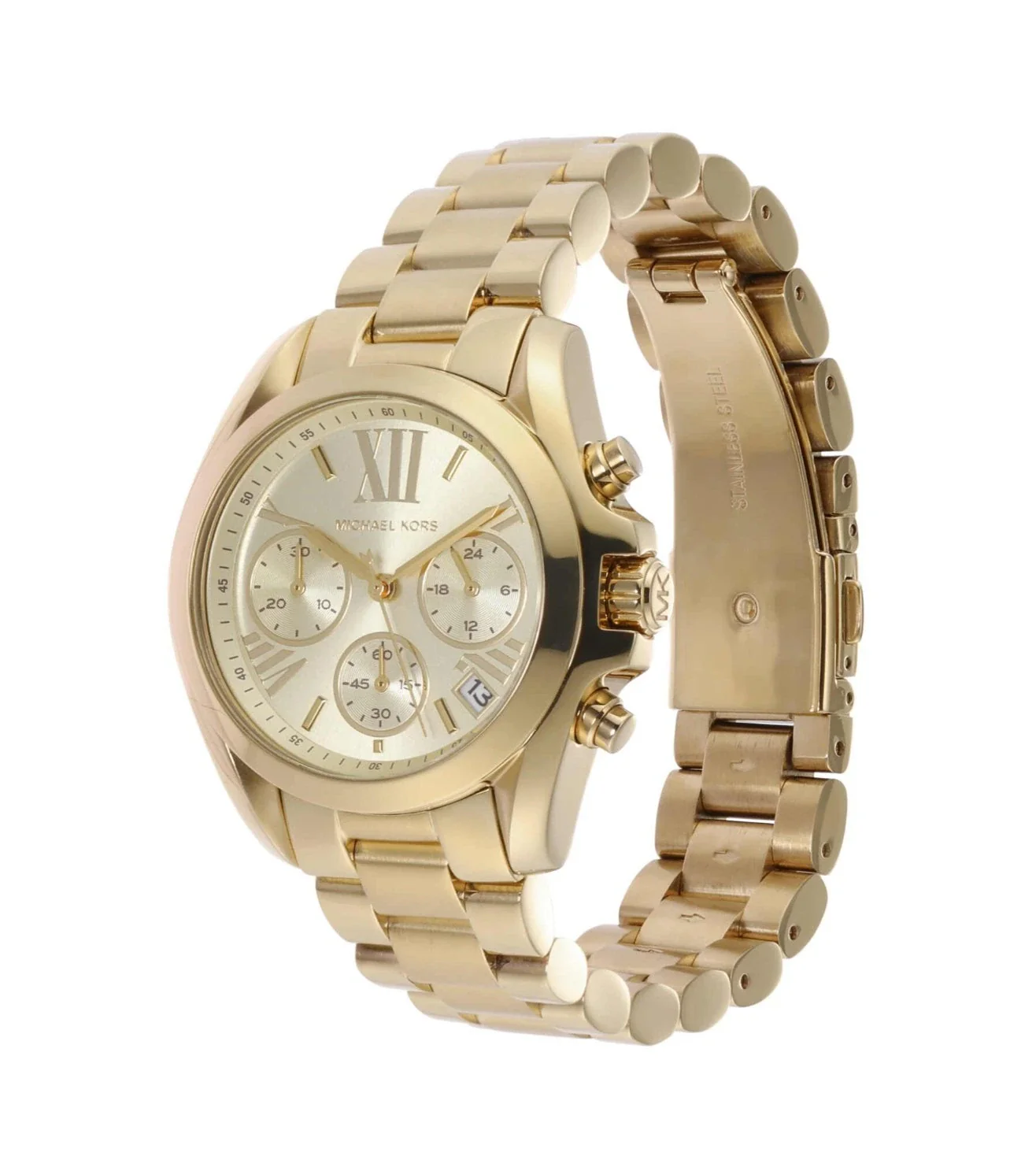 MK5798 | MICHAEL KORS Mini Bradshaw Chronograph Watch for Women - Image 3