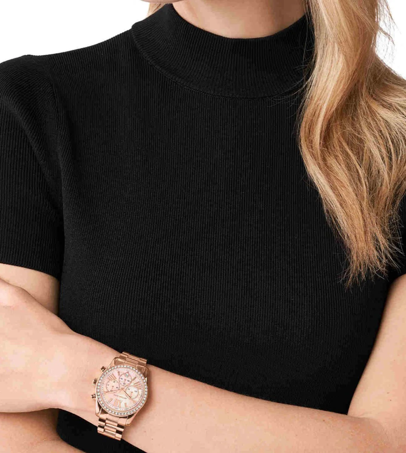 MK7242 | MICHAEL KORS Lexington Chronograph Watch for Women - Image 4