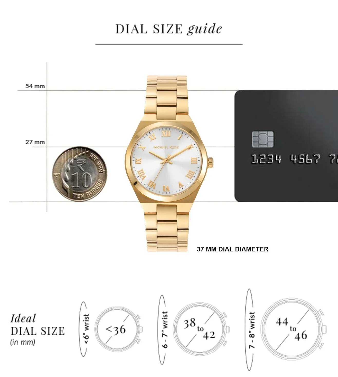 MK7391 MICHAEL KORS | Lennox Silver Dial Analog Watch (Women) - Image 8