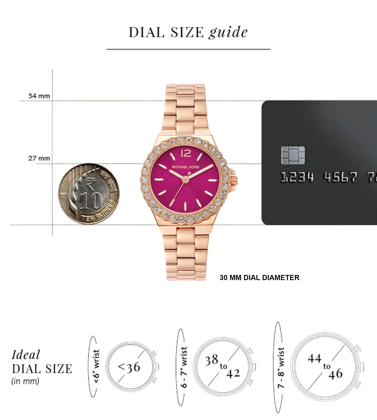 MK7396 | MICHAEL KORS Lennox Analog Watch for Women - Image 8