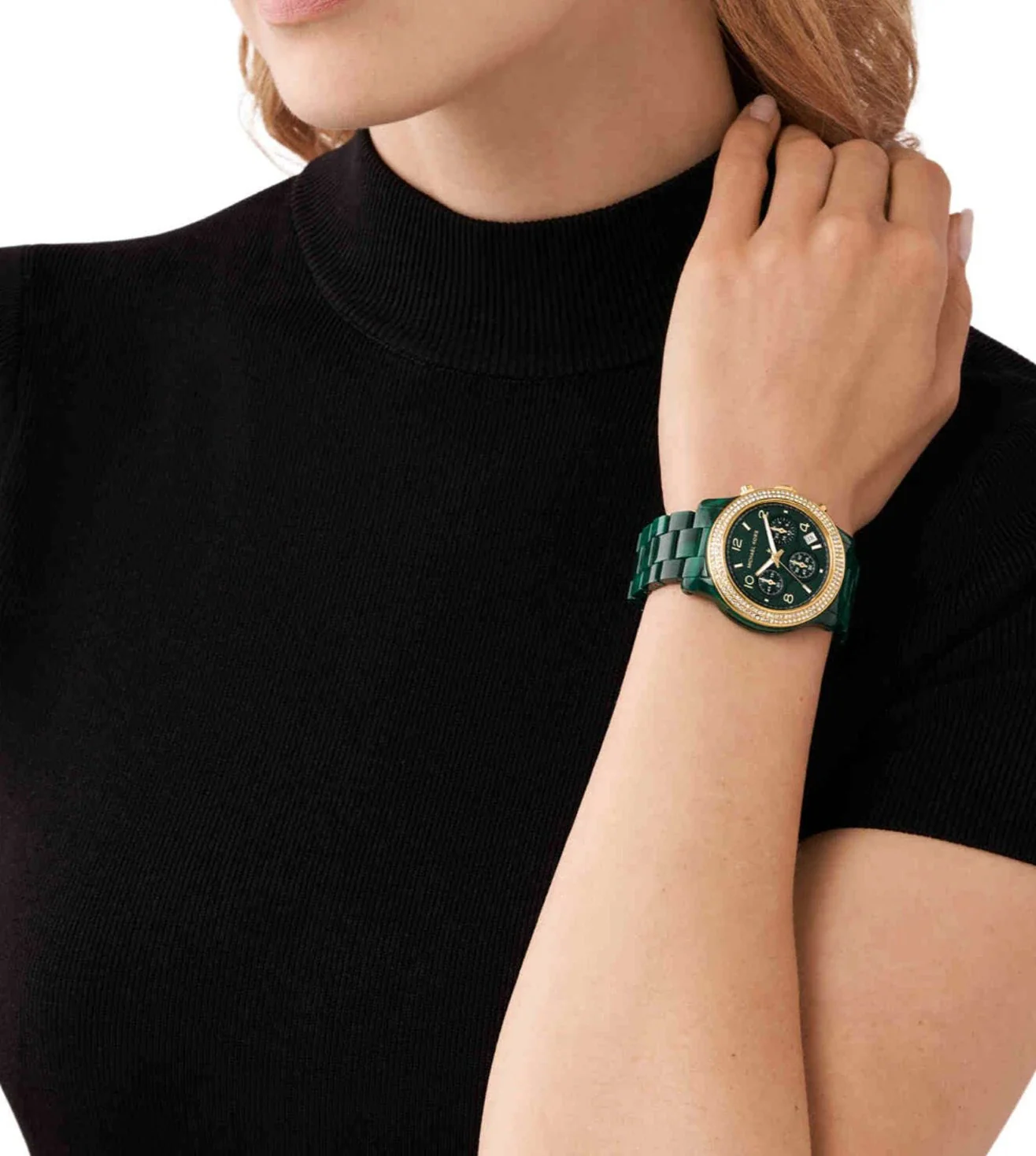 MK7422 | MICHAEL KORS Runway Chronograph Watch for Women - Image 6