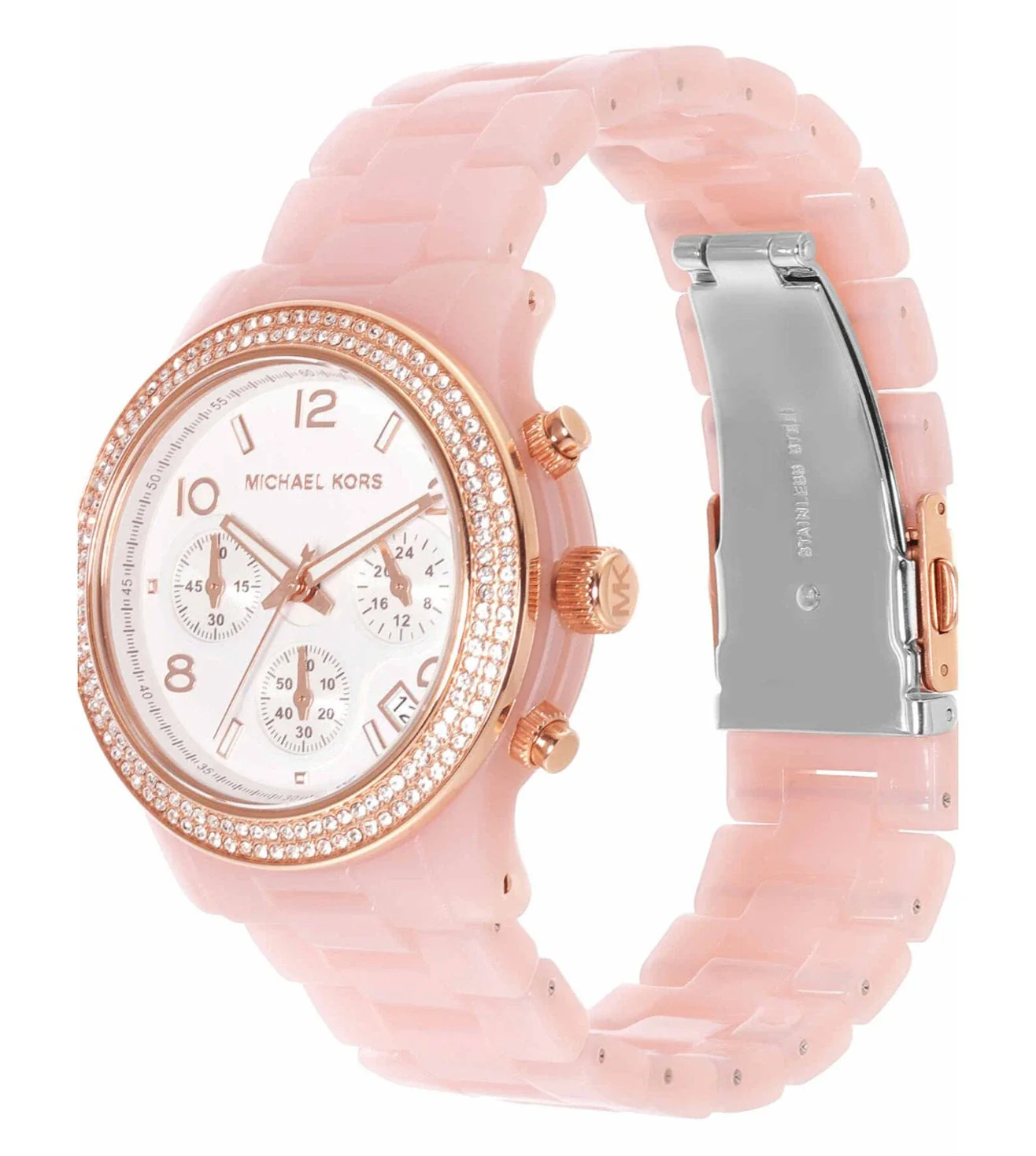 MK7424 | MICHAEL KORS Runway Chronograph Watch for Women - Image 3