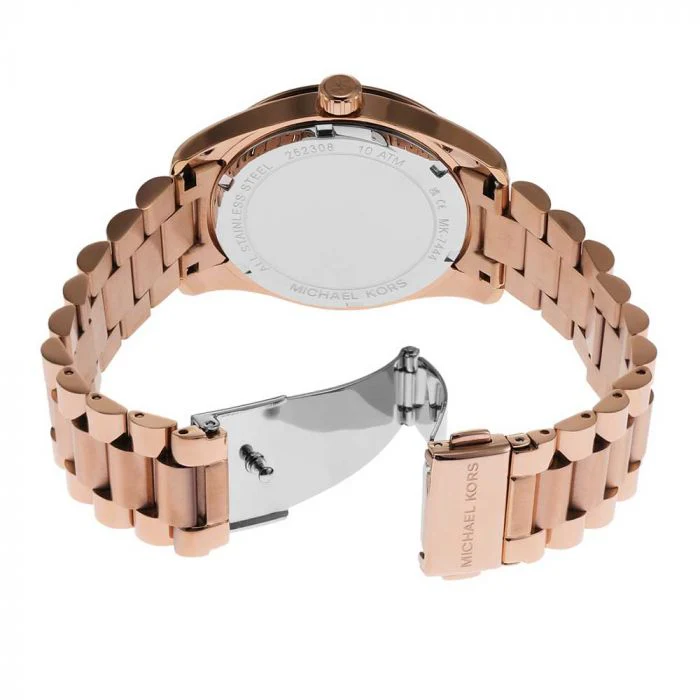 MK7444 | Lexington Round Pink Watch for Women - Image 3