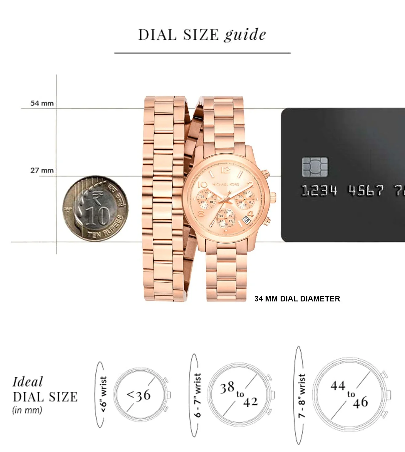 MK7453 | MICHAEL KORS Runway Analog Watch for Women - Image 5