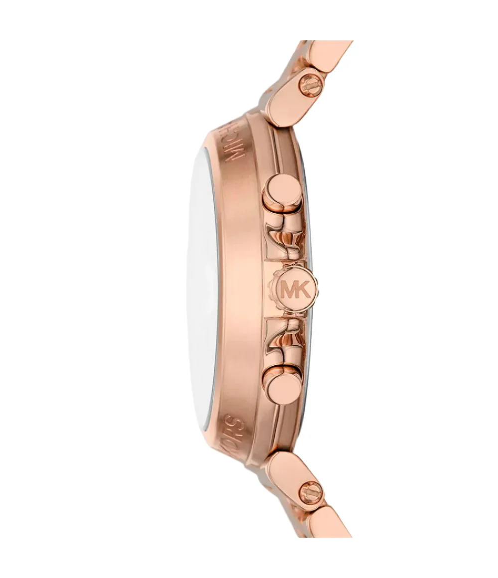 MK7494 Michael Kors | Maren Chrono Rose Gold-Tone St Steel Watch (Women) - Image 3