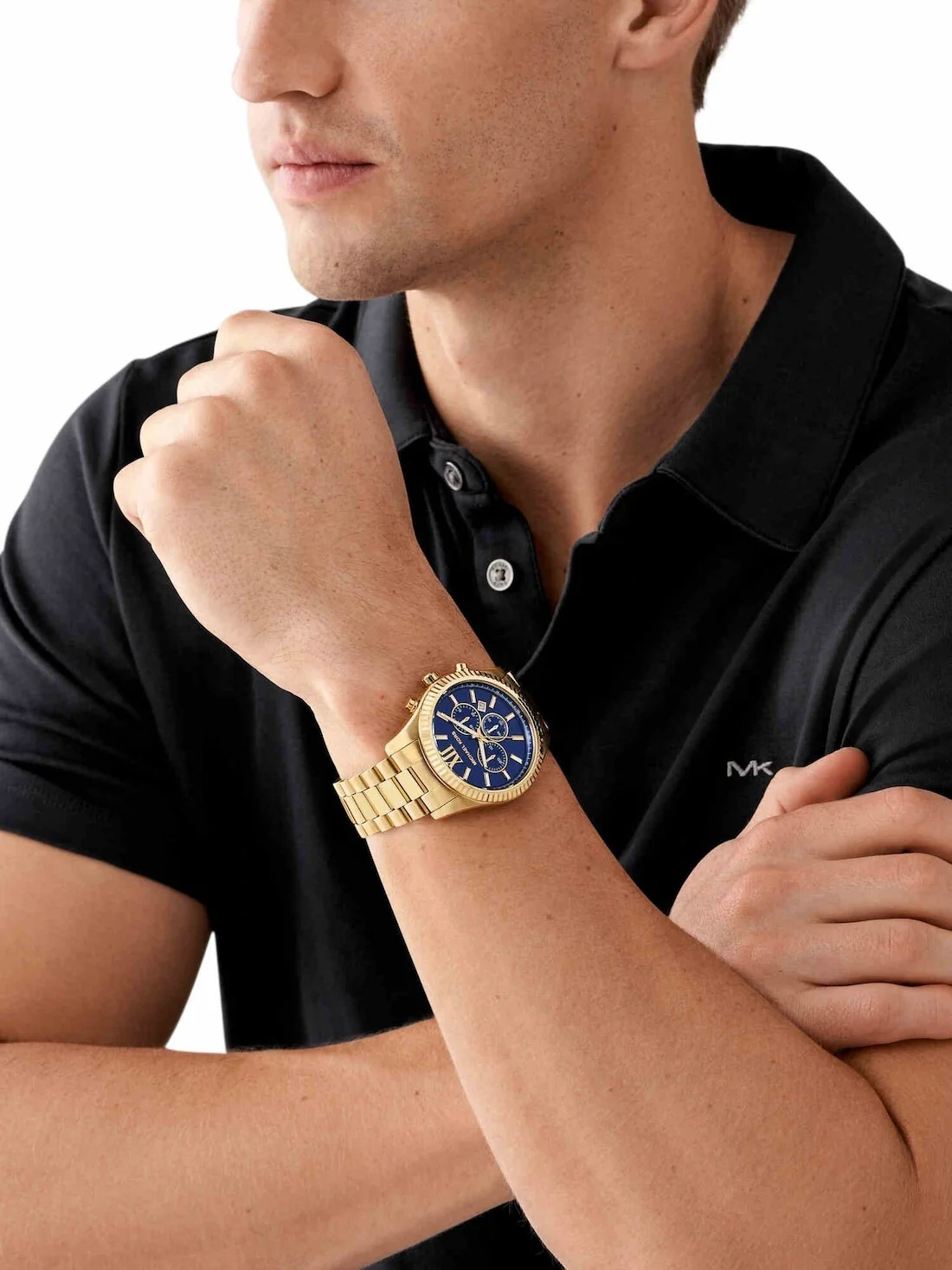 MK9153 Michael Kors | Michael Kors Lexington Gold Watch (Men) - Image 5