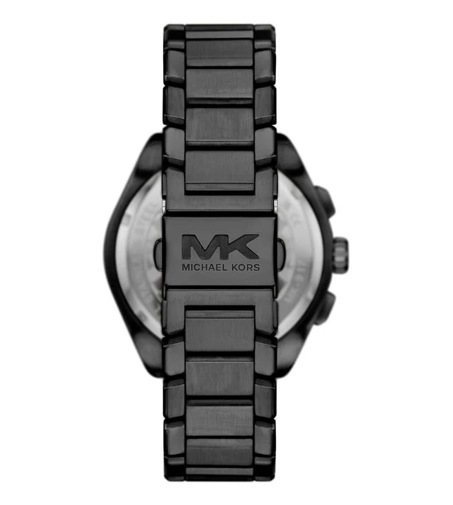 MK9179 Michael Kors | Accelerator 2.0 Black Dial Analog Watch (Men) - Image 2