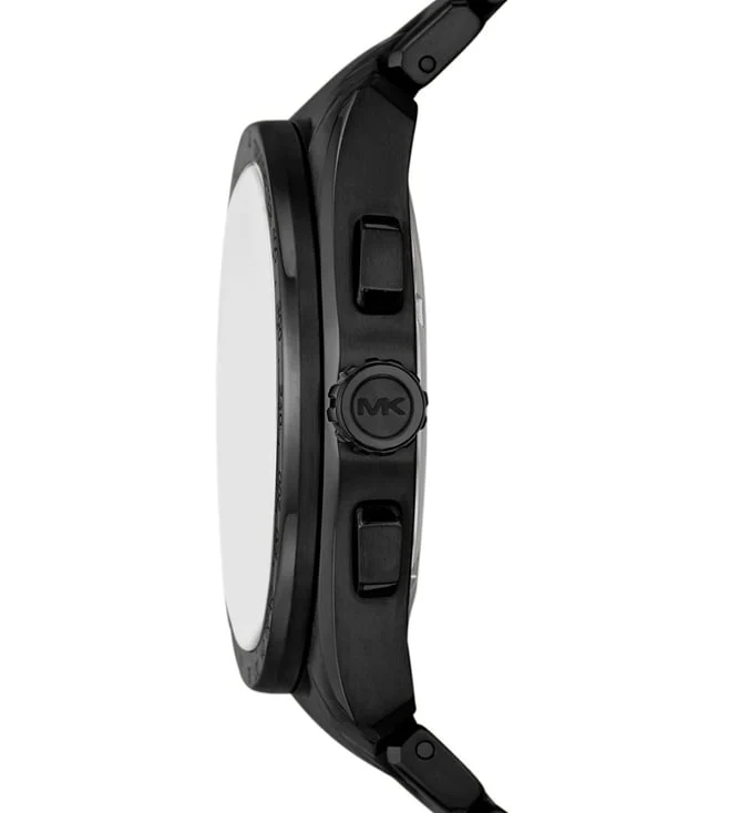 MK9179 Michael Kors | Accelerator 2.0 Black Dial Analog Watch (Men) - Image 4