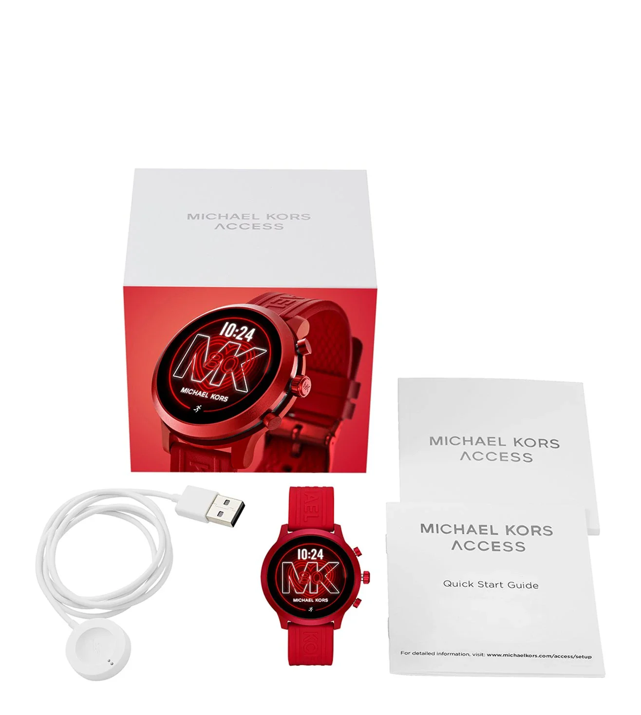 MKT5073 | MICHAEL KORS MKGO Black Dial Smart Watch for Women - Image 4