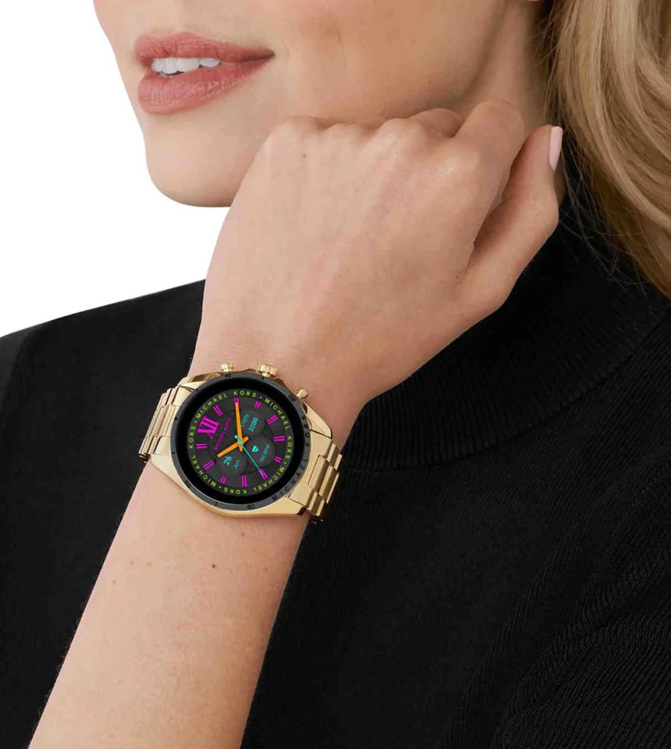MICHAEL KORS Gen 6 Bradshaw Smart Watch for Women With Interchangeable Strap - MKT5138 - Image 4