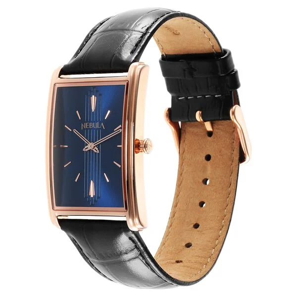 NT5073DL02 Titan Nebula 18 Karat Blue Dial Men's Watch - Image 3