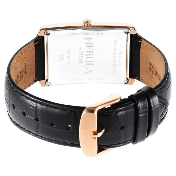NT5073DL02 Titan Nebula 18 Karat Blue Dial Men's Watch - Image 4
