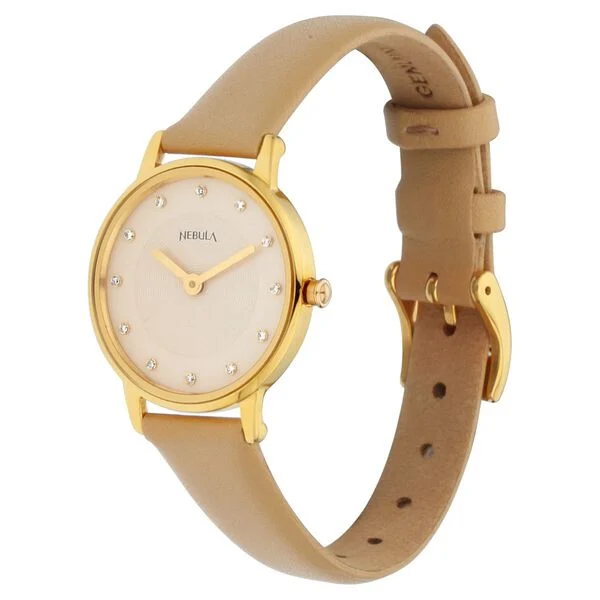 NT5572DL01 Titan Nebula Lustre 18 Karat Pink Dial Women's Watch - Image 3