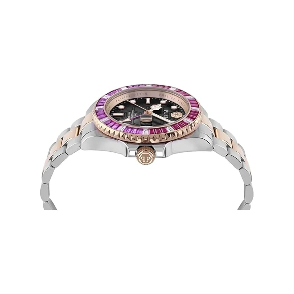 Philipp Plein GMT Black Dial Analog Stainless Steel Men's Watch PWPZA0424 - Image 2