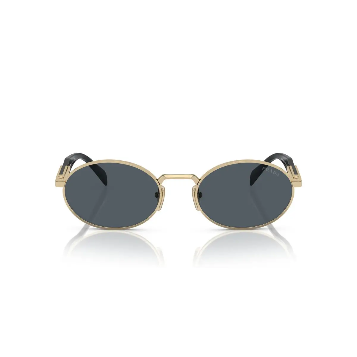 PRADA Grey UV Protected Acetate Women's Sunglasses PR65ZS ZVN09T 55