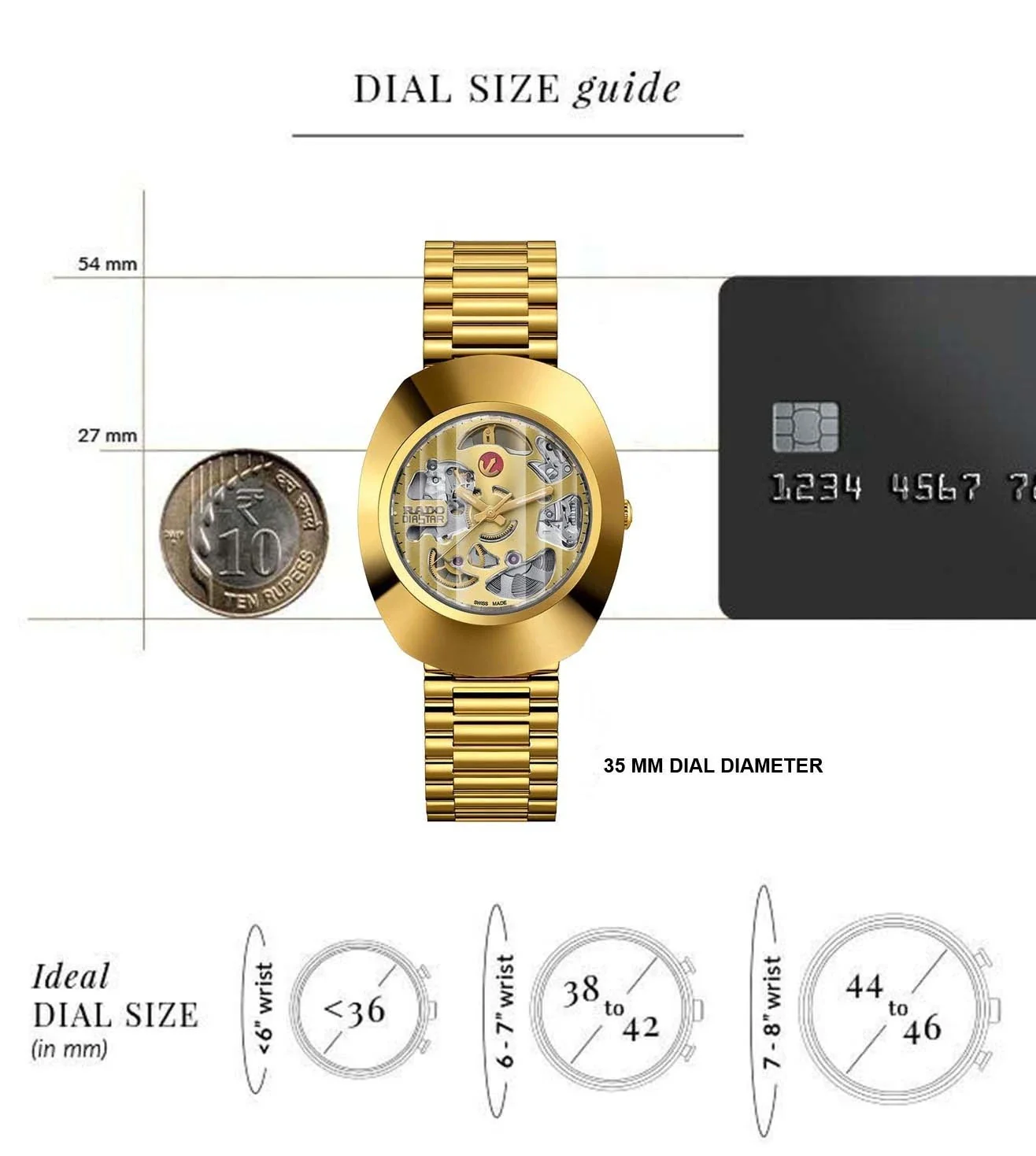 R12064253 | RADO DiaStar Original Automatic Watch for Men - Image 2