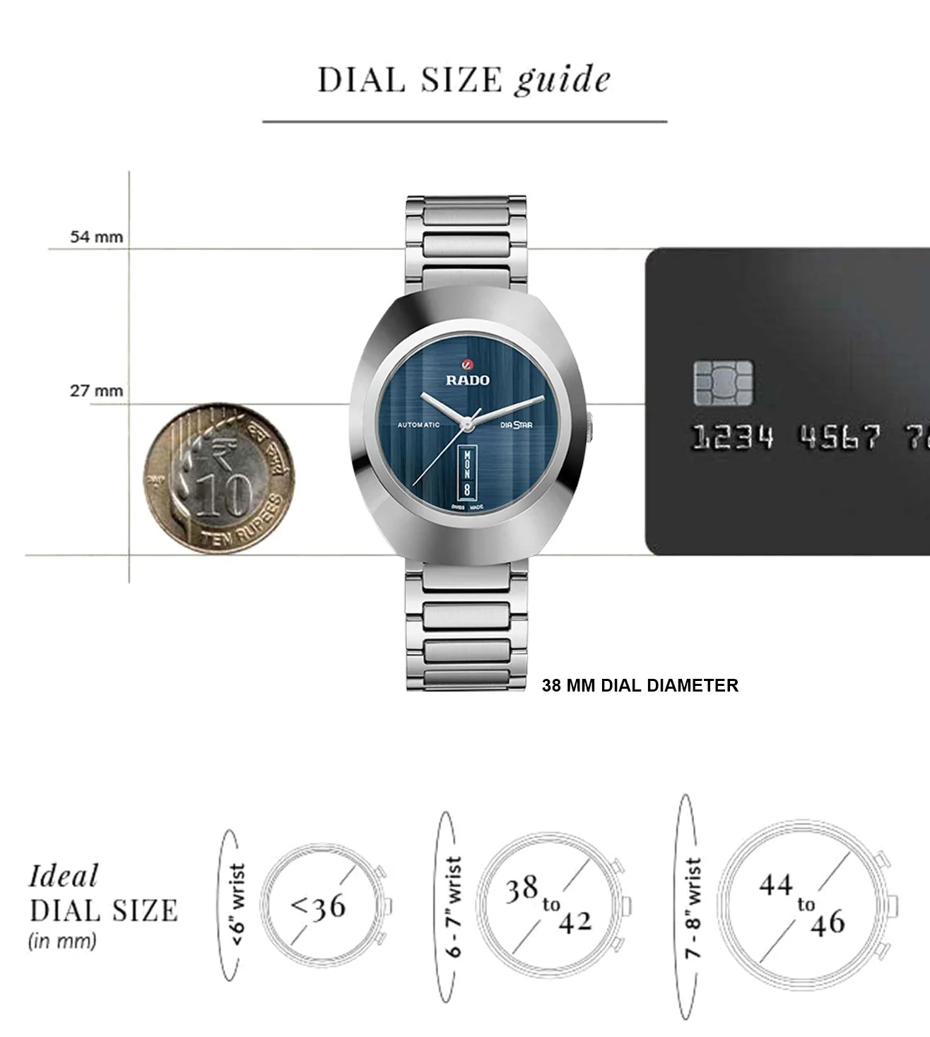 R12160213 | RADO DiaStar Original Automatic Unisex Watch - Image 2