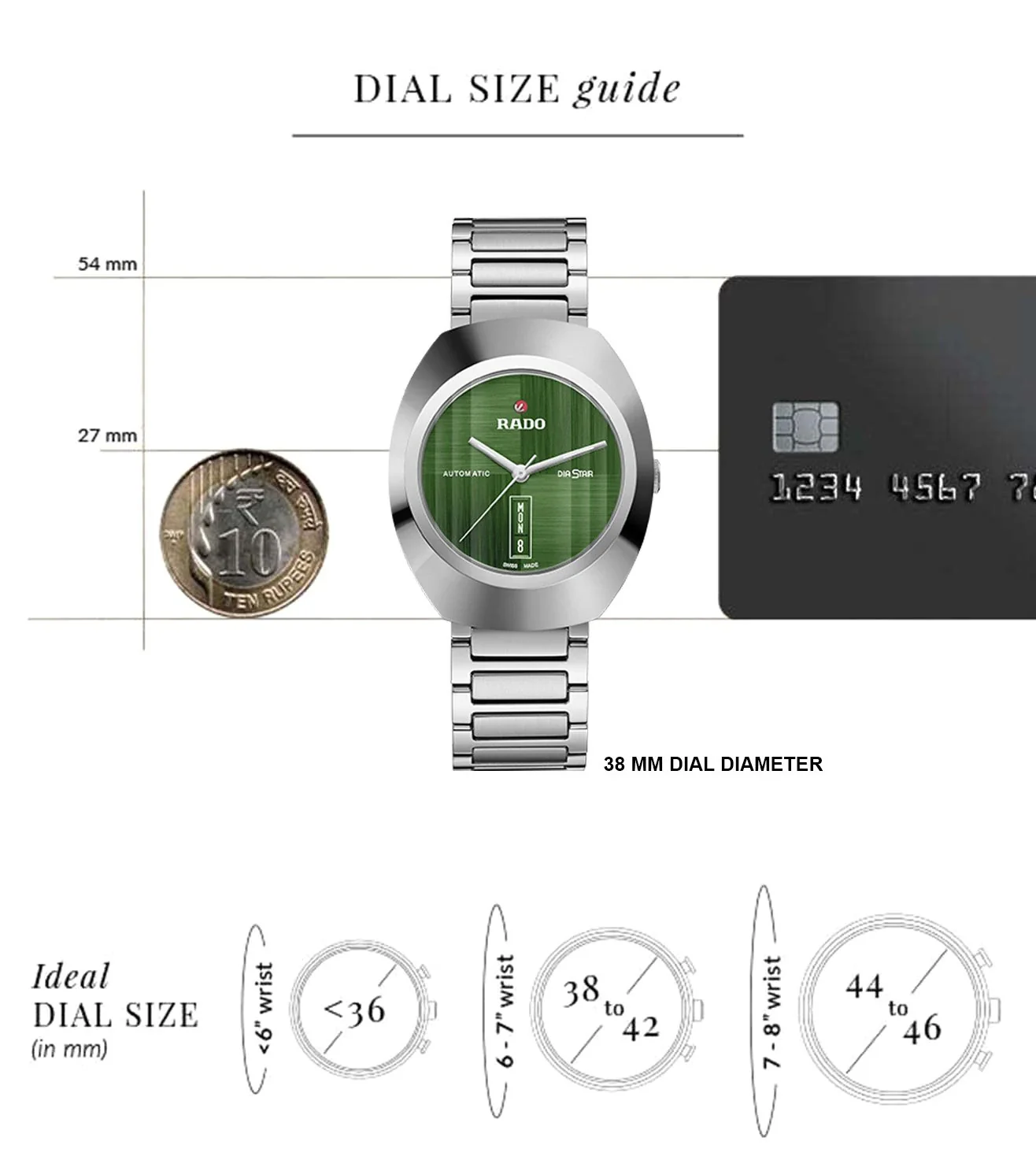 R12160303 | RADO DiaStar Original Automatic Unisex Watch - Image 2