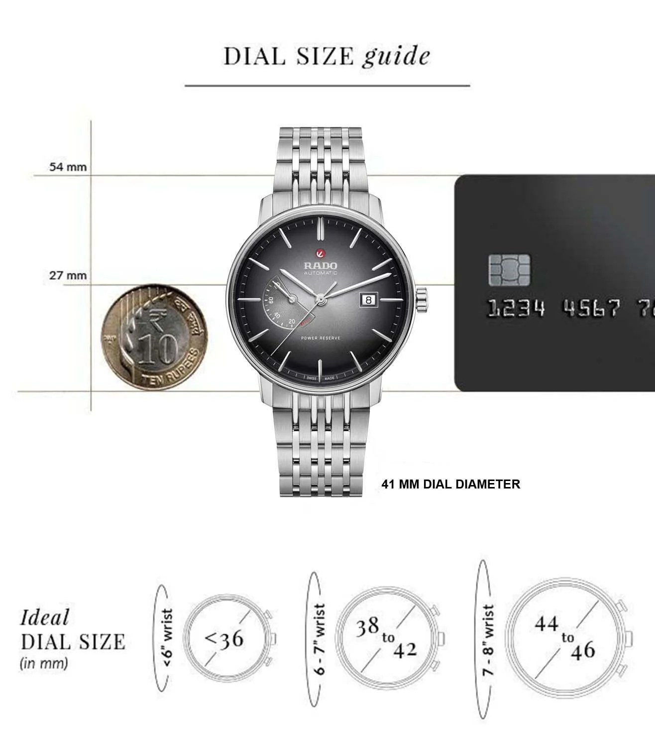 R22878163 | RADO Coupole Classic Unisex Watch - Image 2