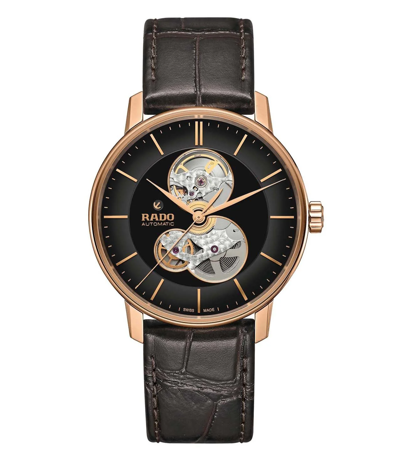 RADO Coupole Classic Open Heart Automatic Watch for Men - R22895165 