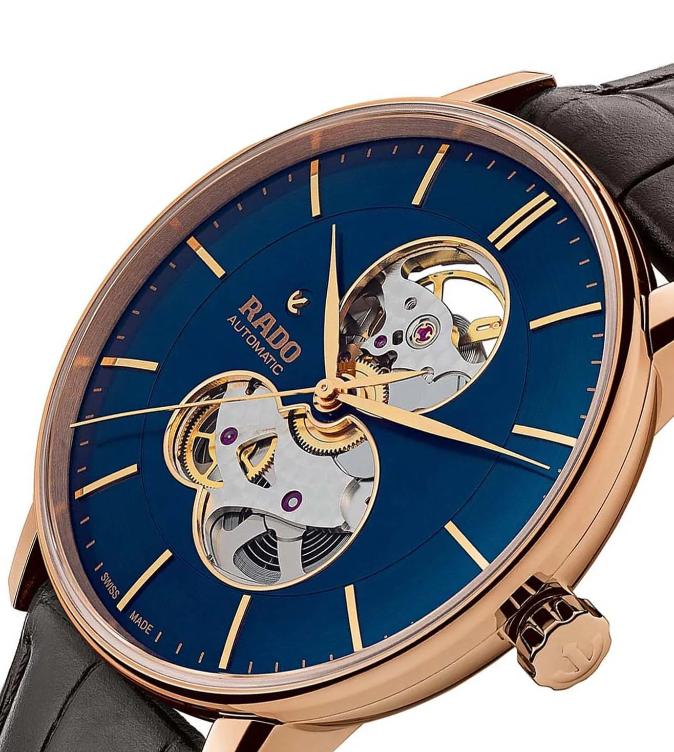 R22895215 | RADO Coupole Classic Open Heart Automatic Watch for Men - Image 2