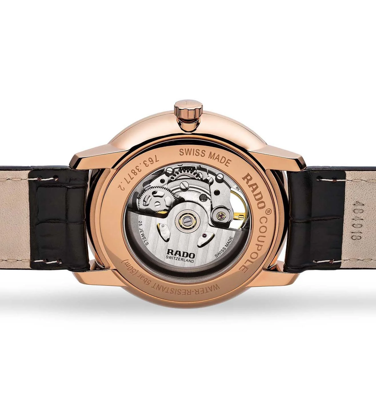 R22895215 | RADO Coupole Classic Open Heart Automatic Watch for Men - Image 3