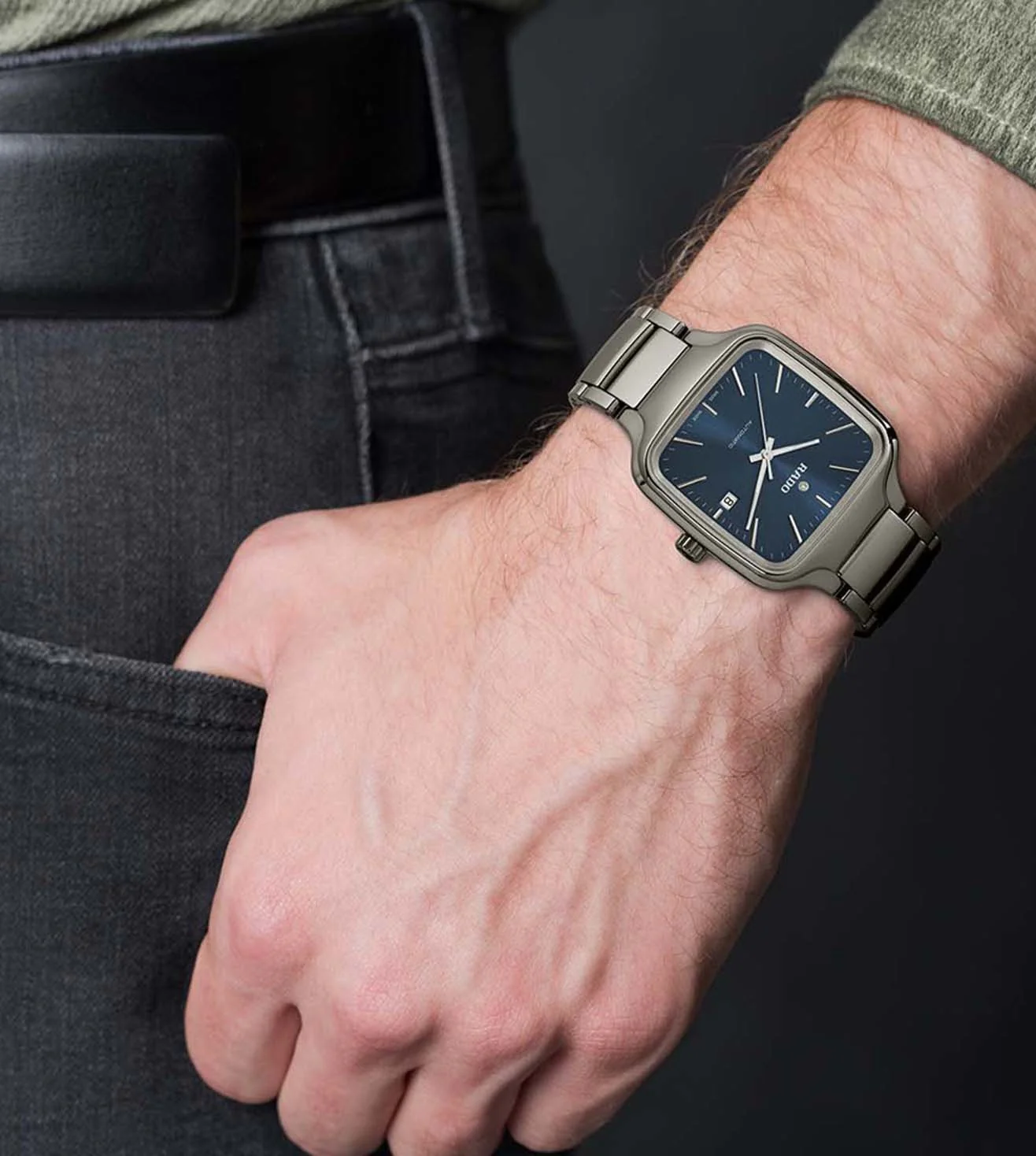 RADO True Square Automatic Unisex Watch - R27077202 - Image 5