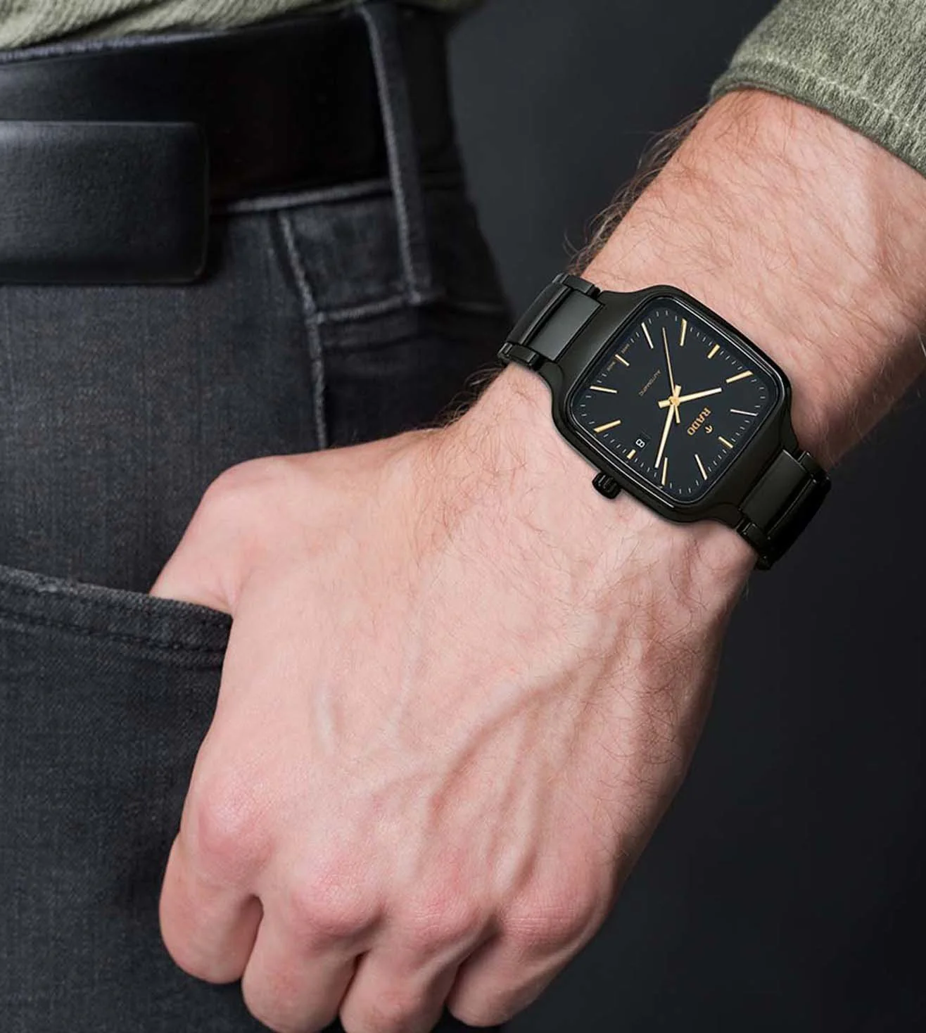 R27078162 | RADO True Square Automatic Unisex Watch - Image 5