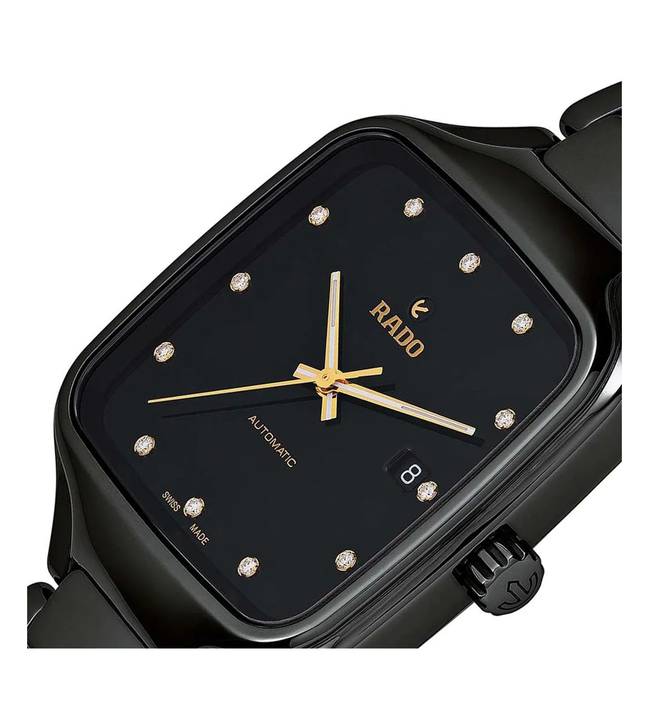 R27078702 | RADO True Square Automatic Diamonds Unisex Watch - Image 3