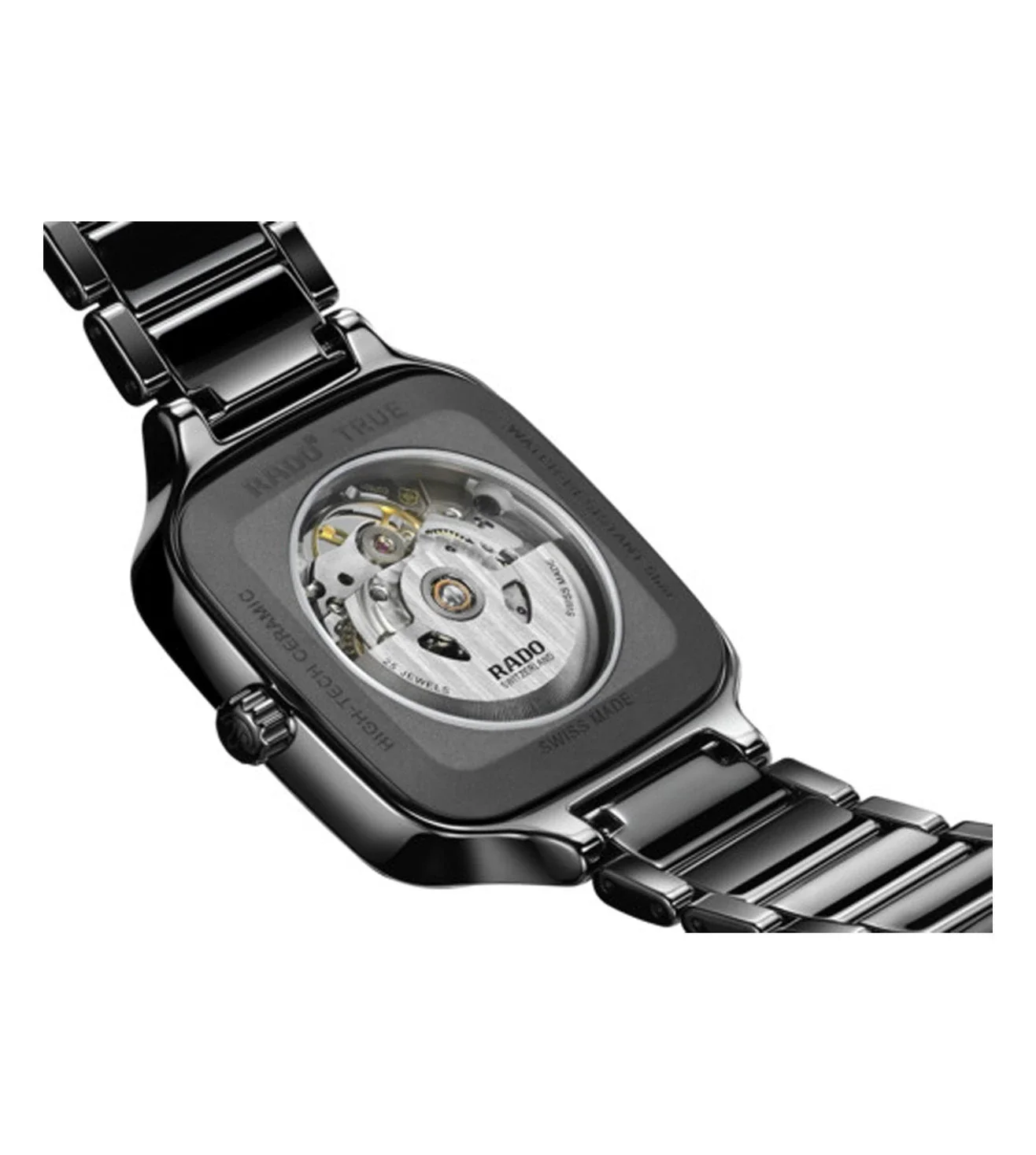 R27086712  | RADO True Square Automatic Open Heart Unisex Watch - Image 4