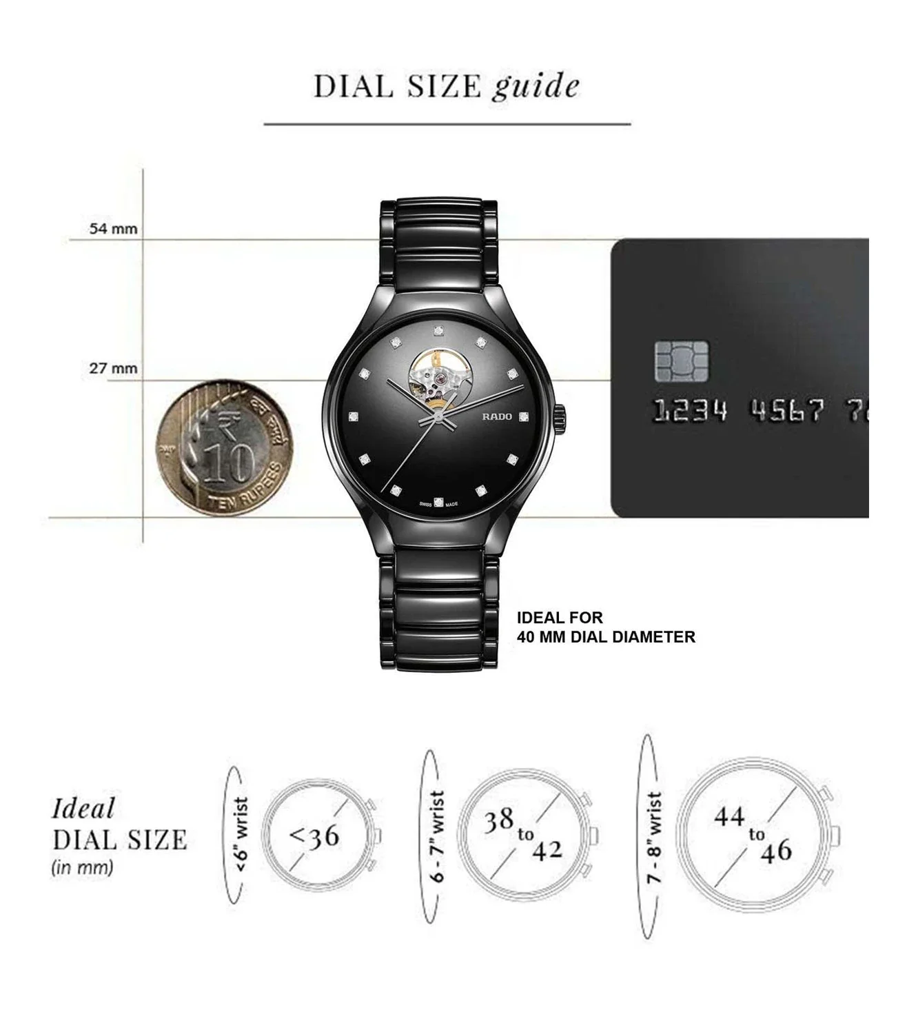 R27107732  | RADO True Secret Diamonds Unisex Watch - Image 8