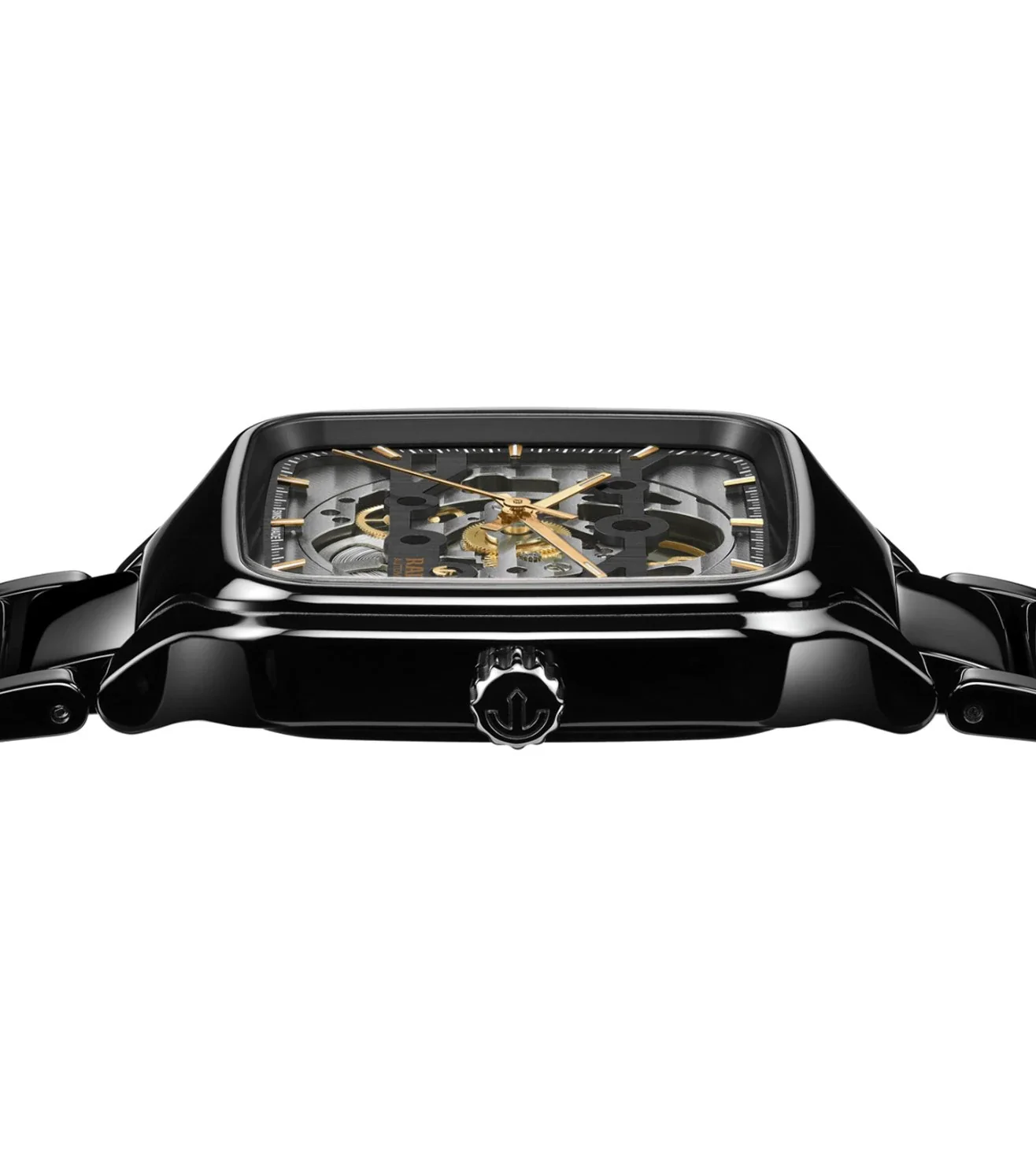 R27124162 RADO True Square Skeleton Automatic Unisex Watch - Image 3