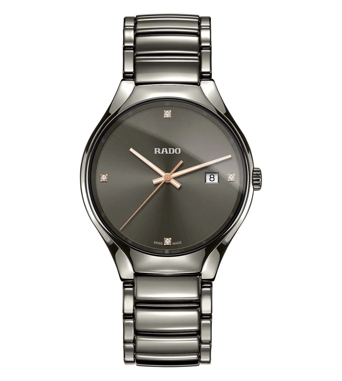 RADO True Round Automatic Diamonds Watch for Men - R27239712