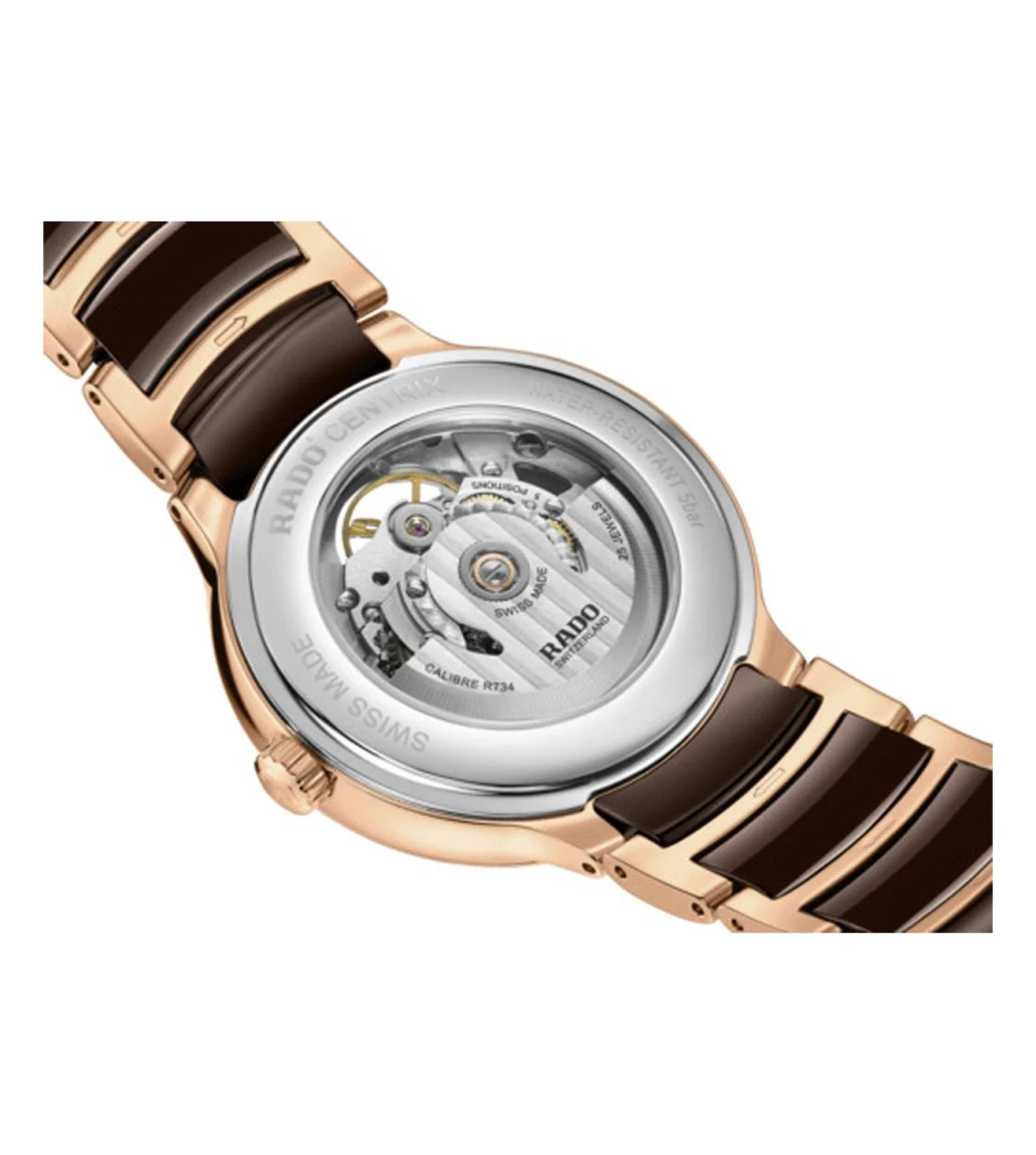 R30013302 | RADO Centrix Automatic Open Heart Unisex Watch - Image 3