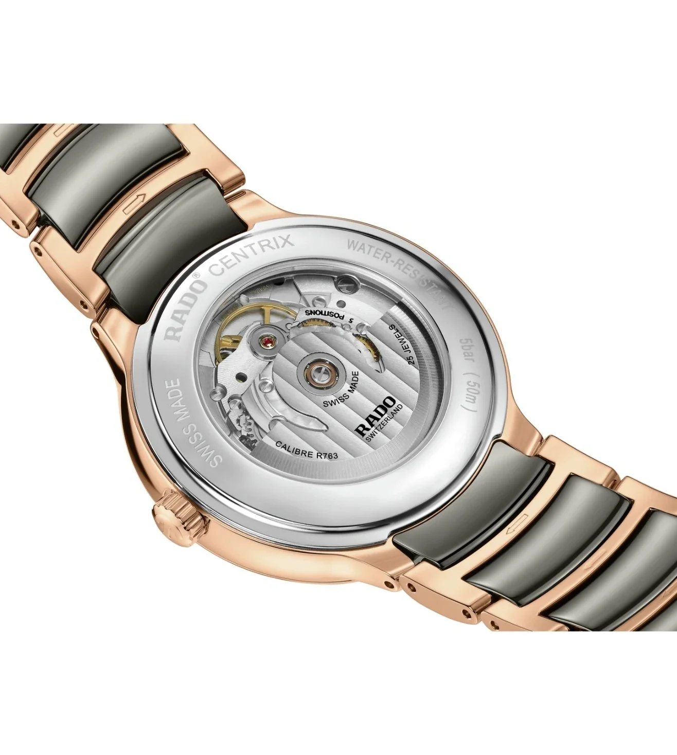 R30017012 | RADO Centrix Automatic Unisex Watch - Image 4