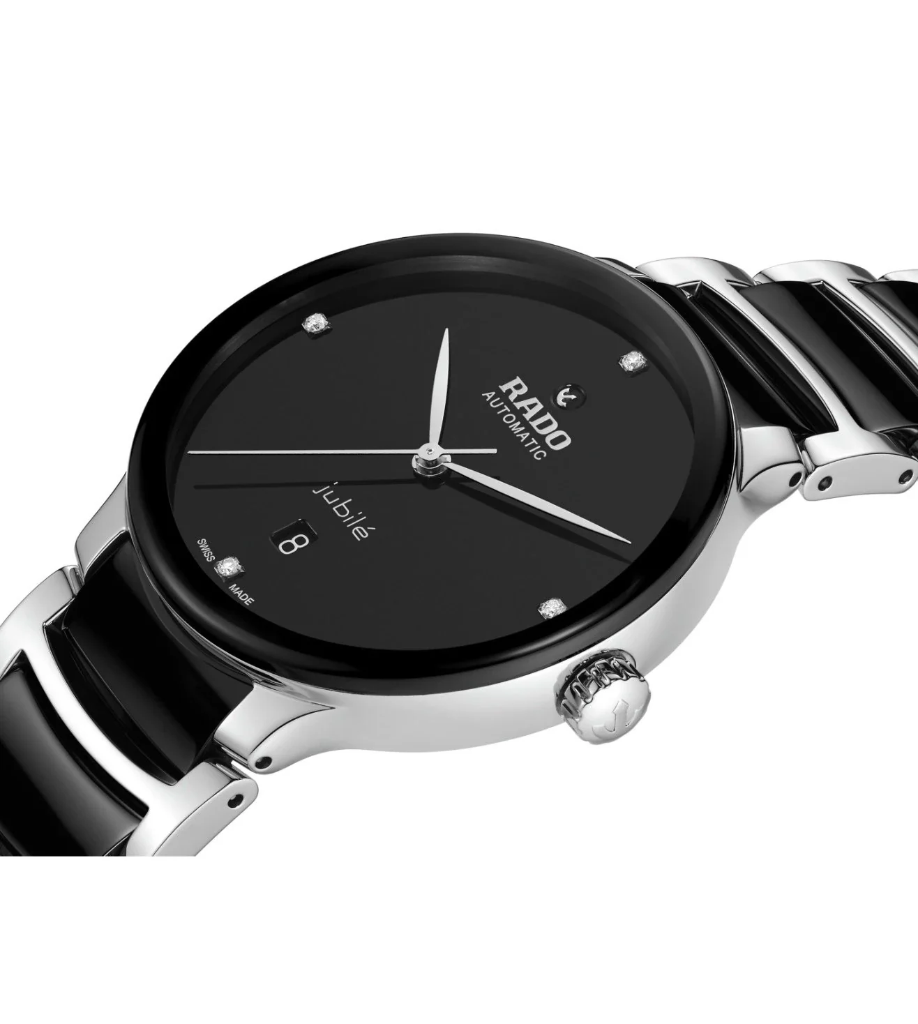 R30018712  | RADO Centrix Automatic Diamond Unisex Watch - Image 2