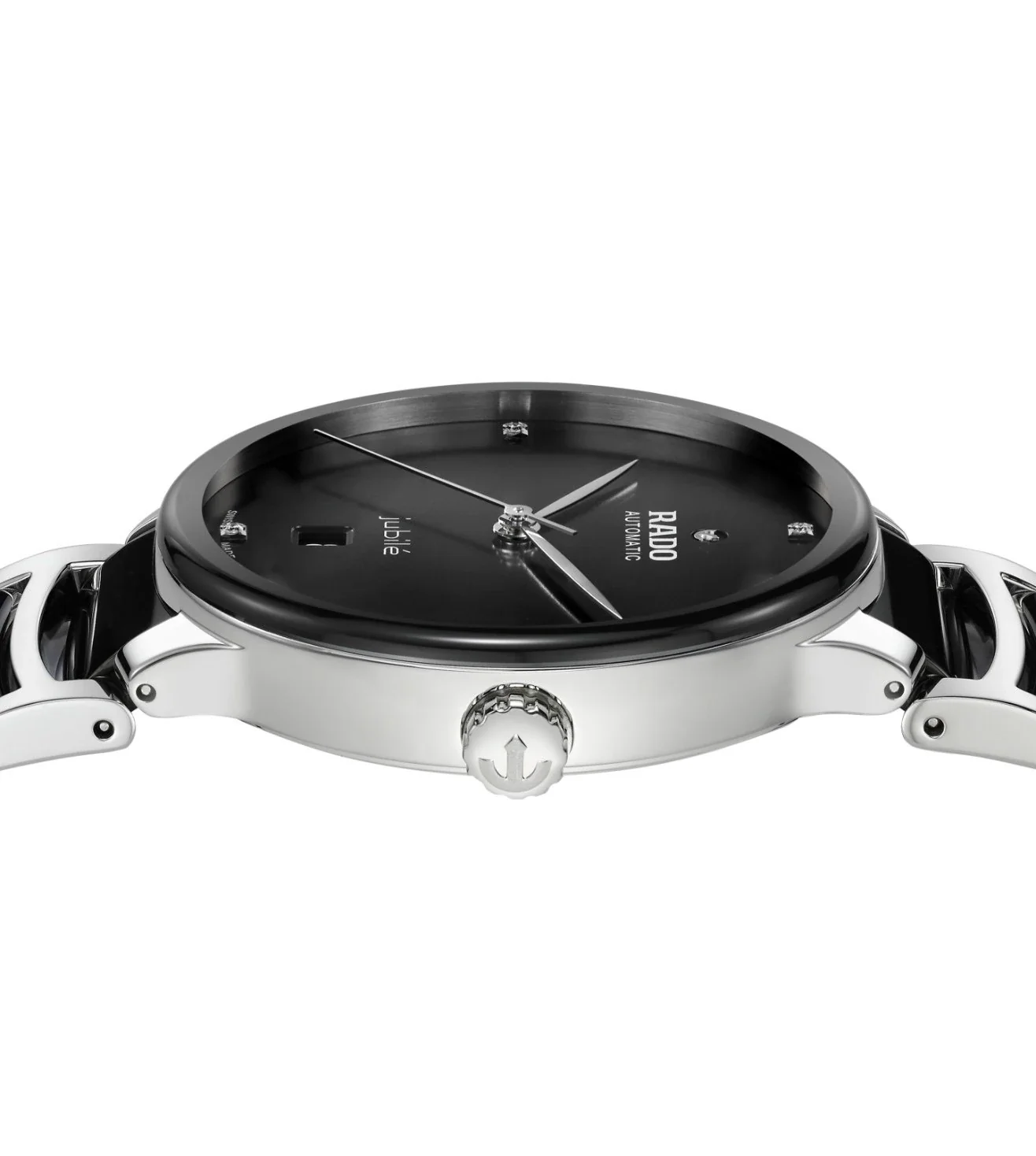 R30018712  | RADO Centrix Automatic Diamond Unisex Watch - Image 3