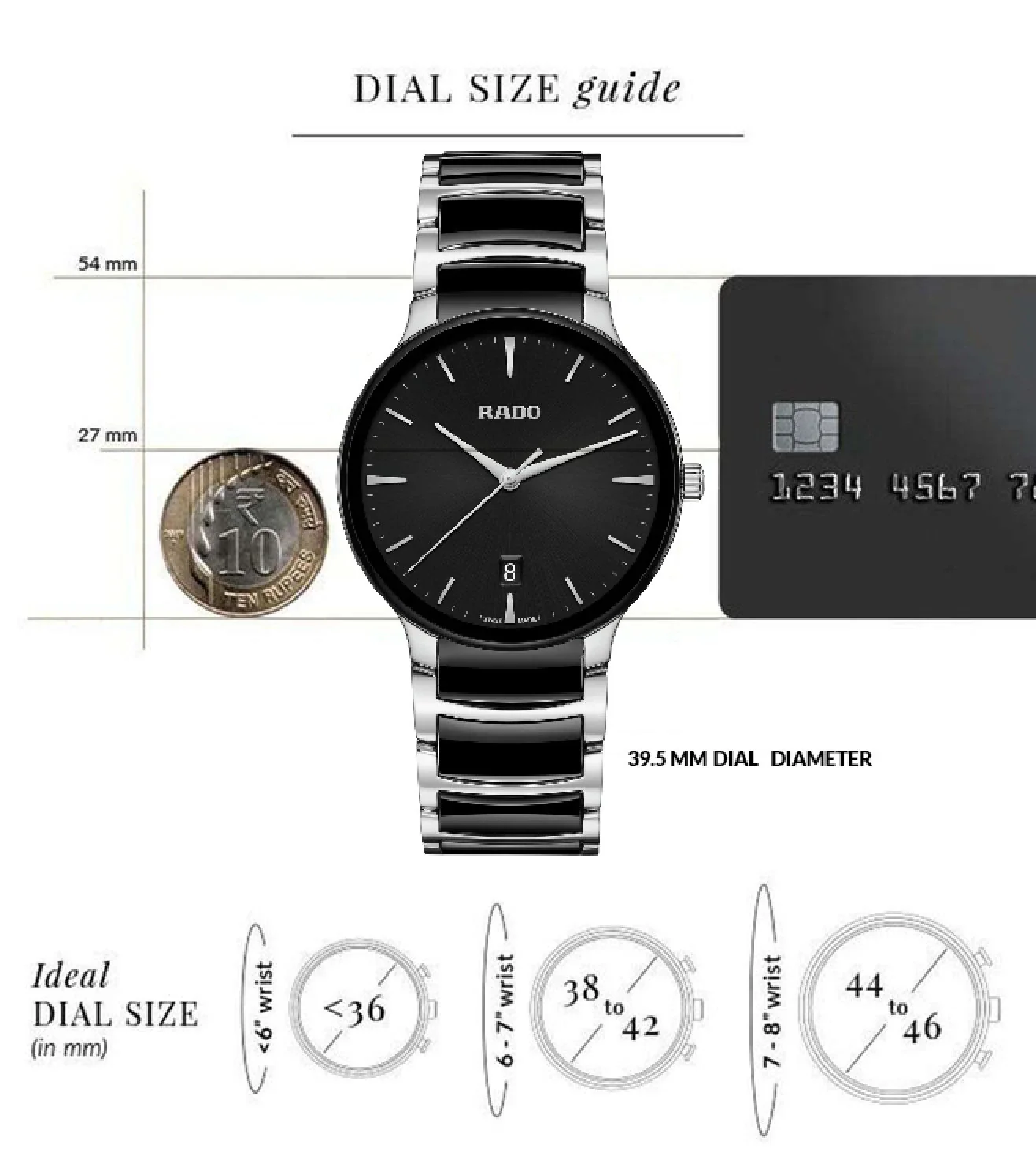 R30021152 | RADO Centrix Unisex Watch - Image 6