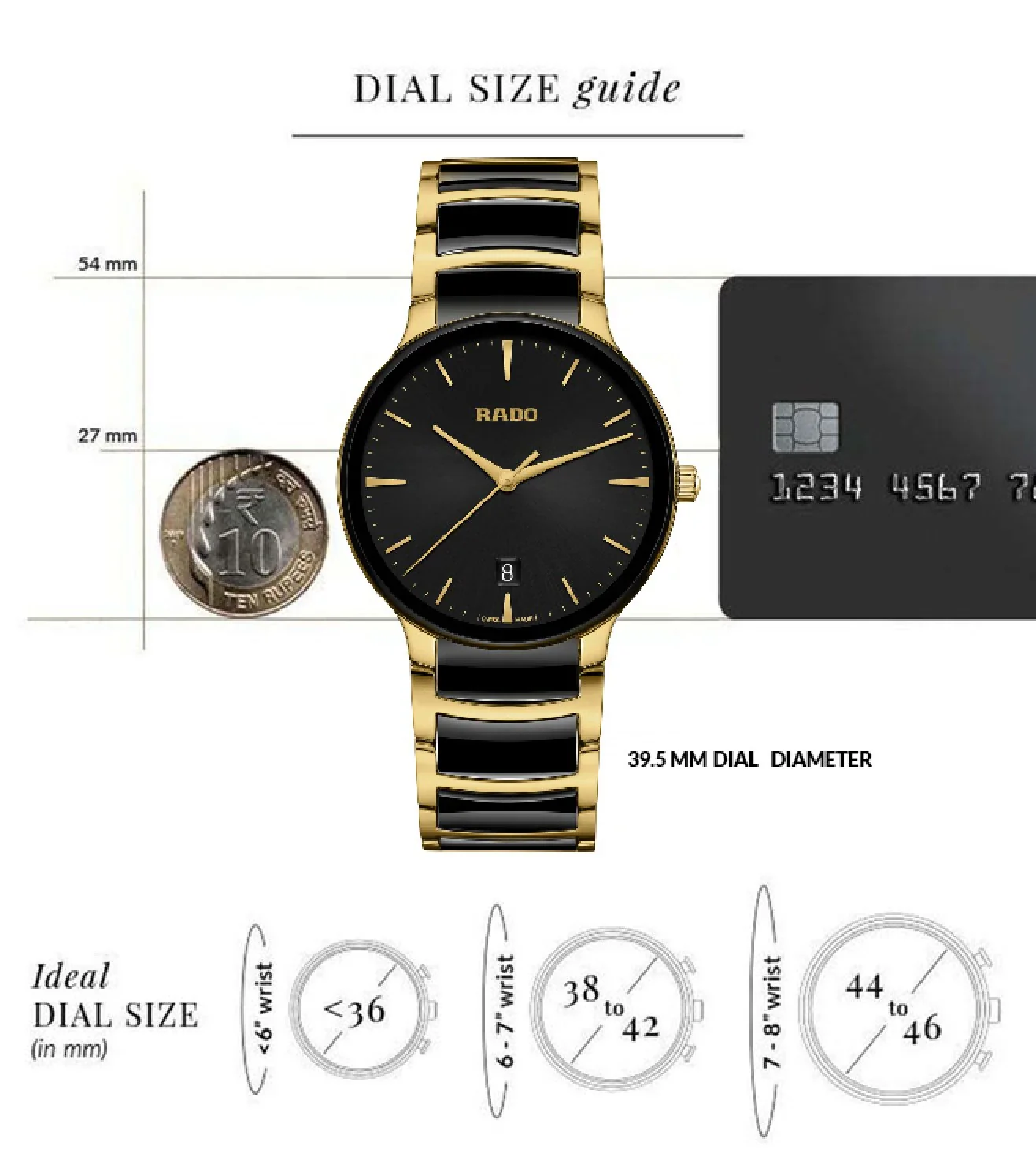 R30022152 | RADO Centrix Unisex Watch - Image 6
