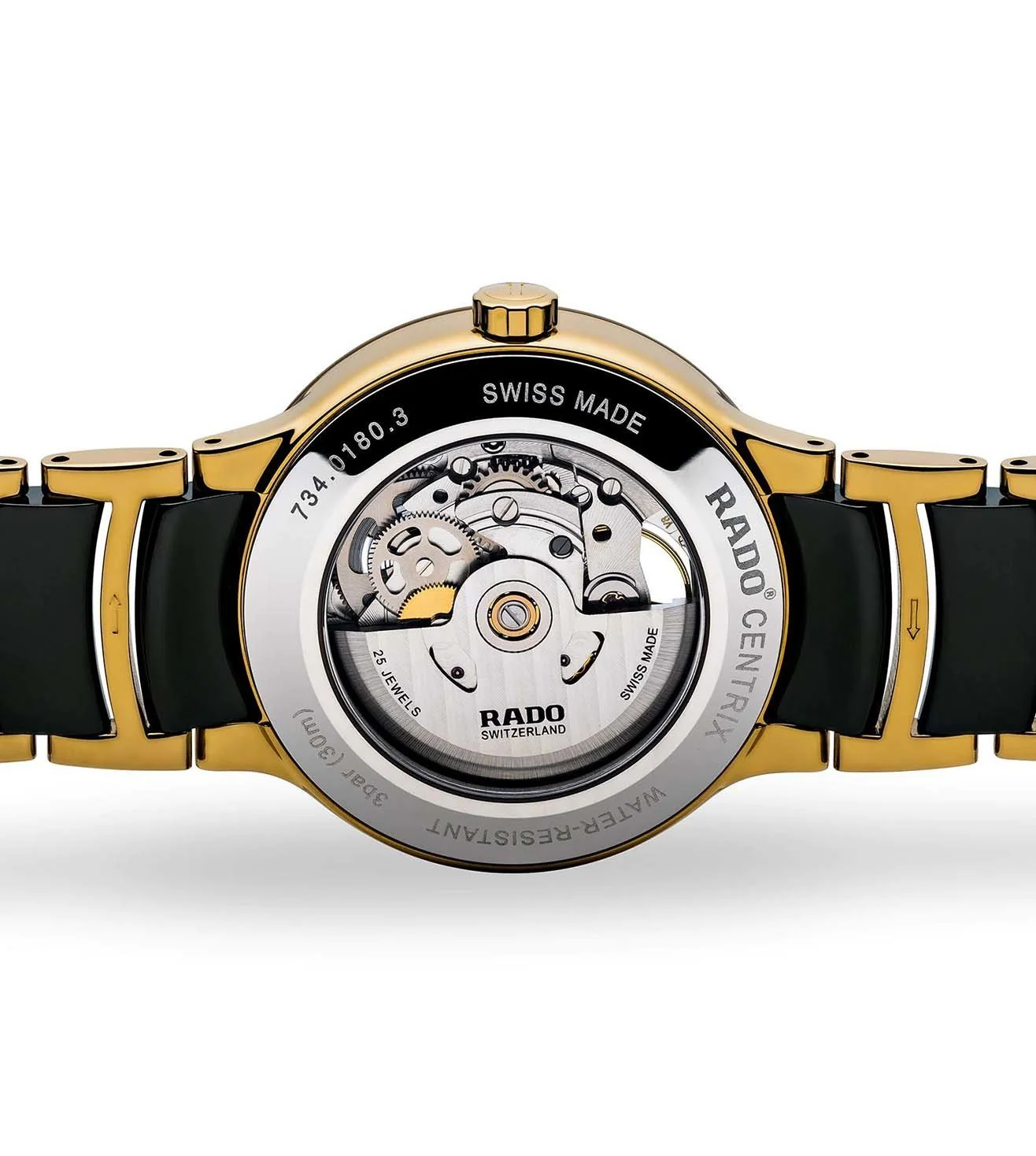 R30180162 | RADO Centrix Automatic Open Heart Unisex Watch - Image 3
