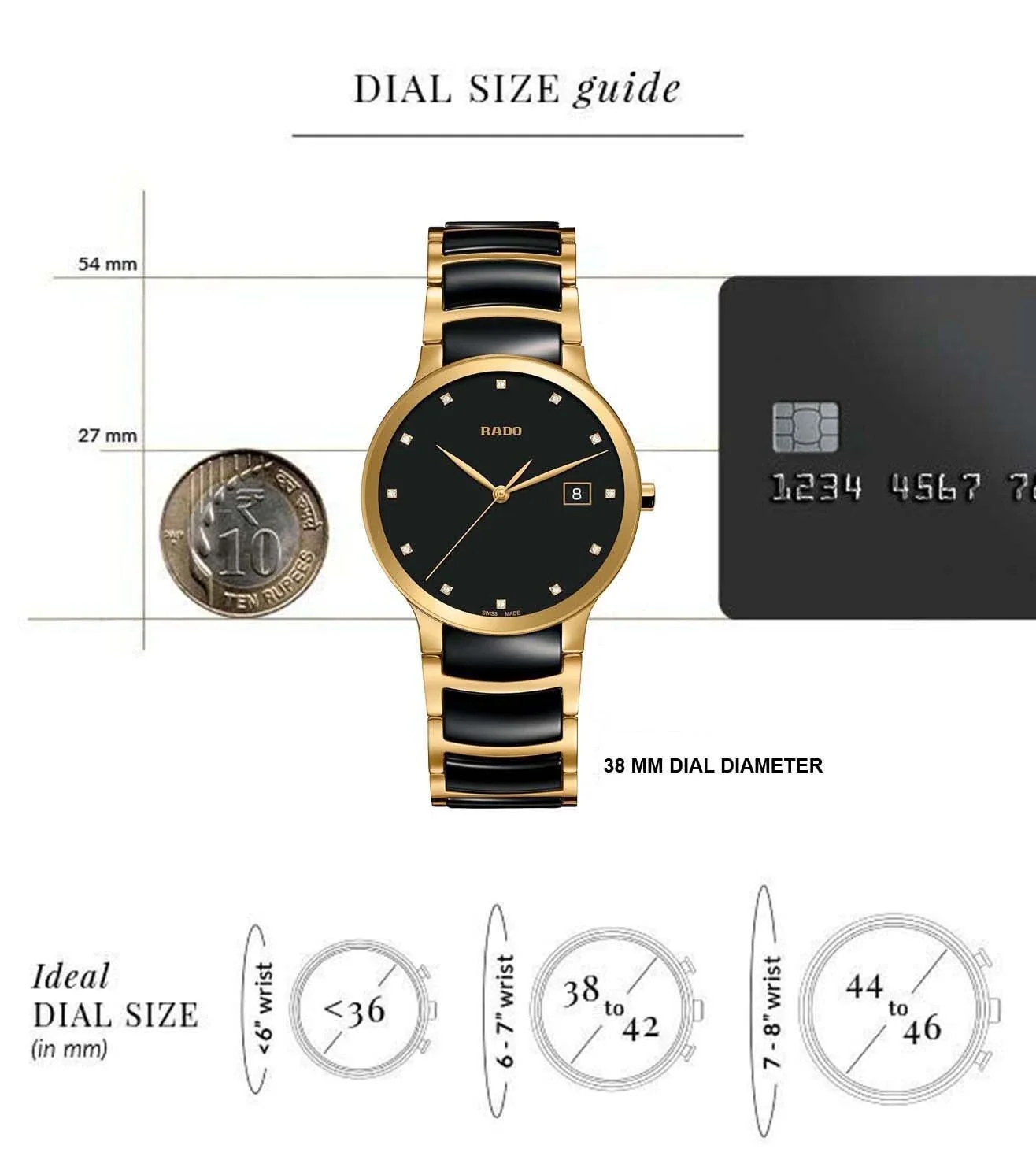 R30527762 | RADO Centrix Unisex Watch - Image 2