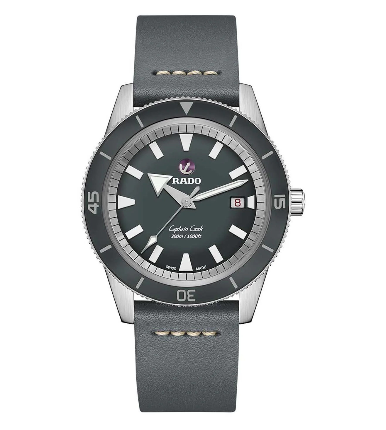 R32105103 | RADO Captain Cook Automatic Watch for Men (2 Additional Straps) - Image 3