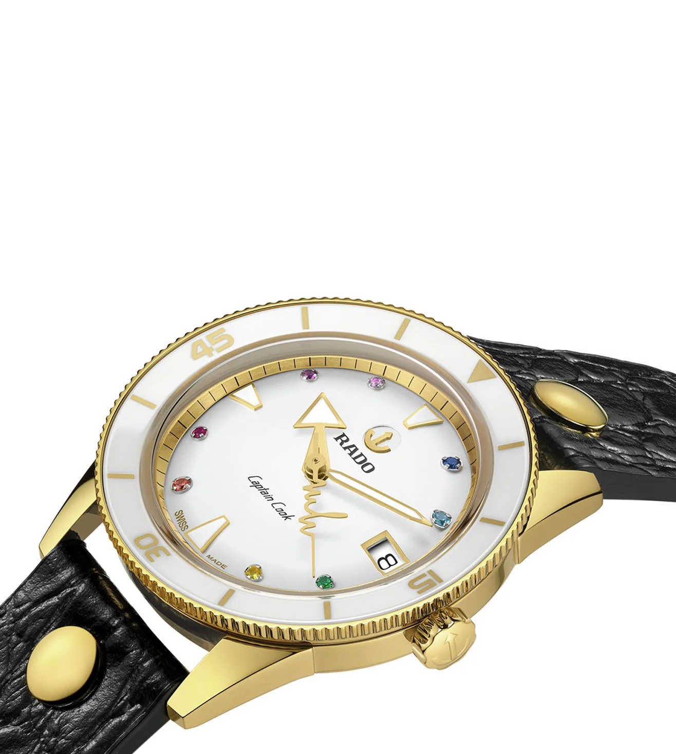 R32117708 RADO Captain Cook Marina Hoermanseder Heartbeat Watch for Women With Additional Strap - Image 6