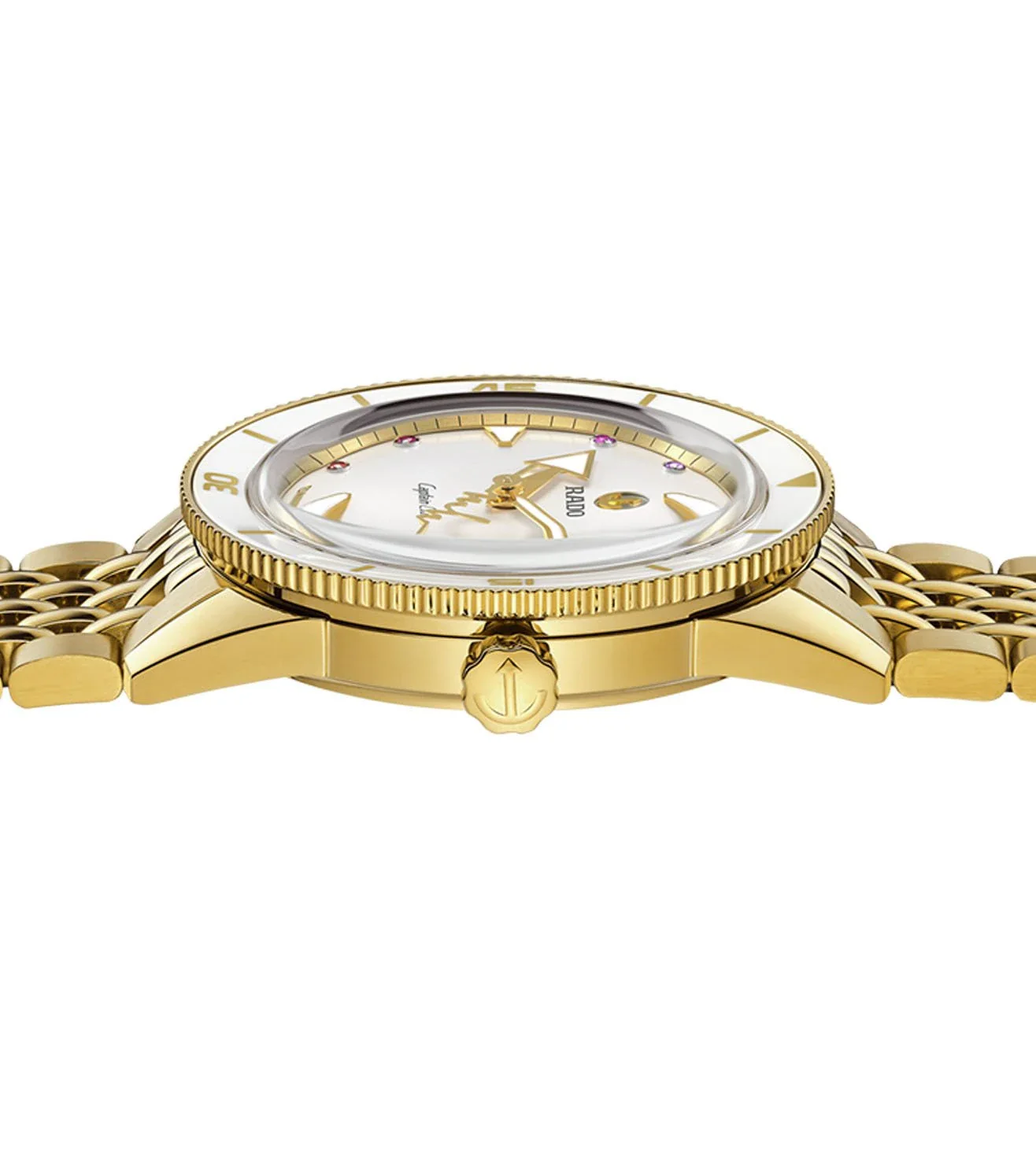 R32117708 RADO Captain Cook Marina Hoermanseder Heartbeat Watch for Women With Additional Strap - Image 7