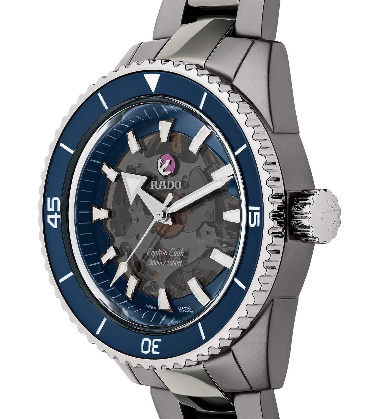 RADO Captain Cook HT Ceramic Watch for Men - R32128202 - Image 3