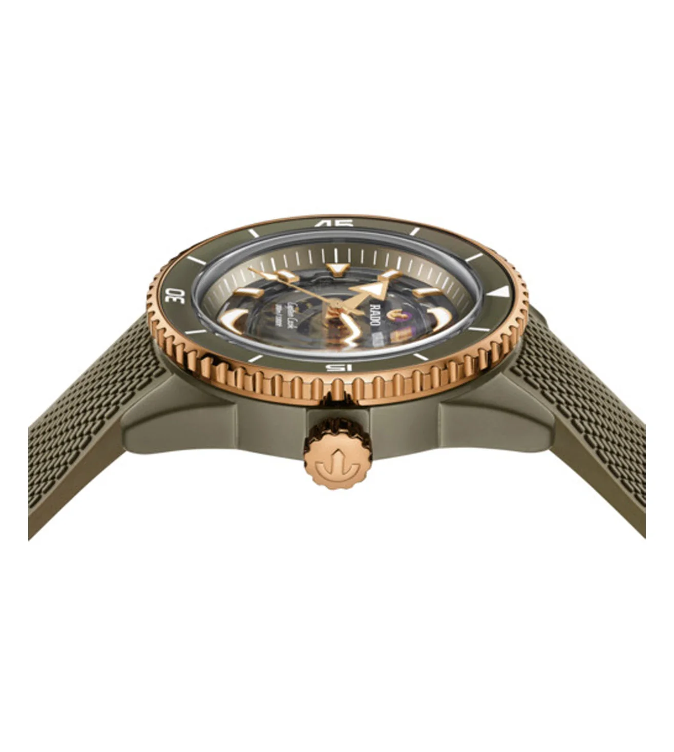 R32150168 | RADO Captain Cook High-Tech Skeleton Automatic Watch for Men - Image 3