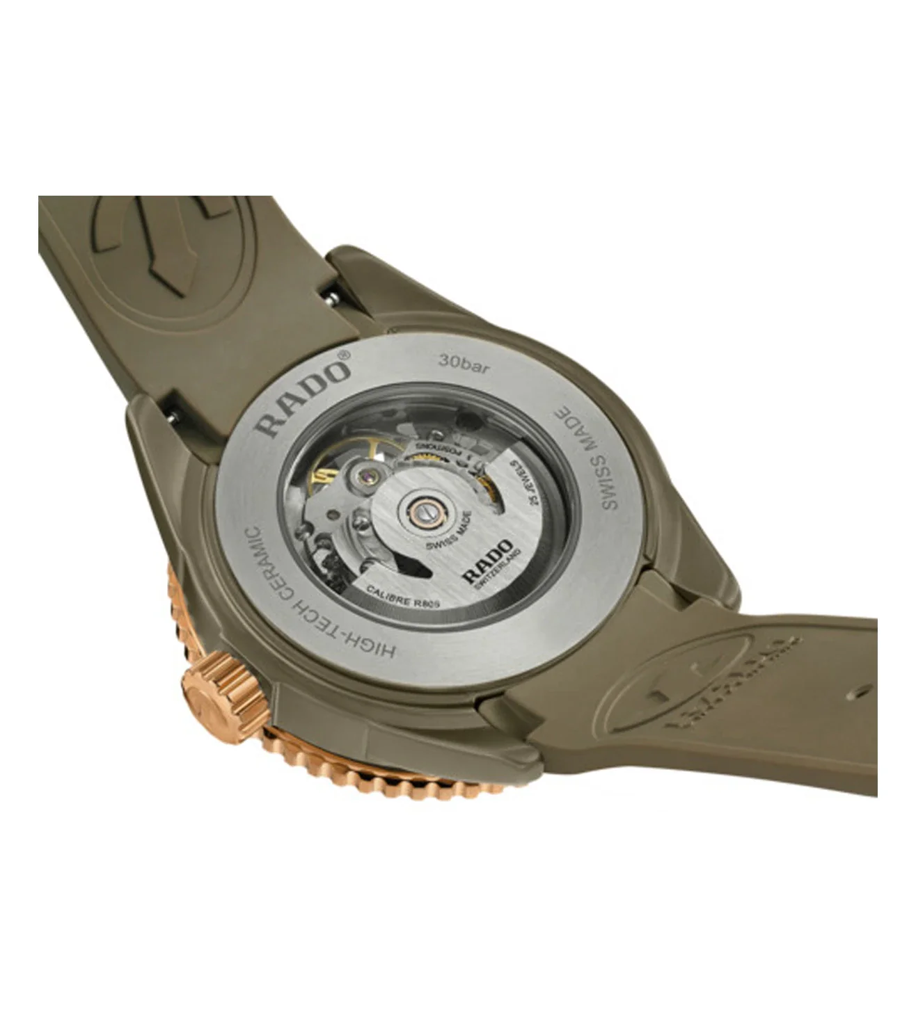 R32150168 | RADO Captain Cook High-Tech Skeleton Automatic Watch for Men - Image 4