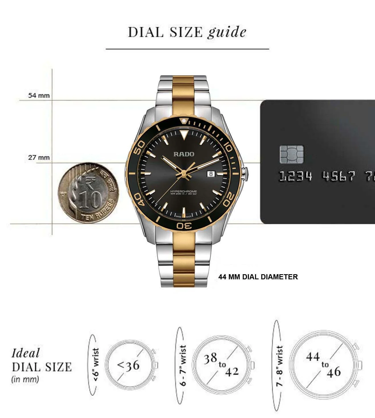 R32156153 | RADO HyperChrome Watch for Men - Image 2